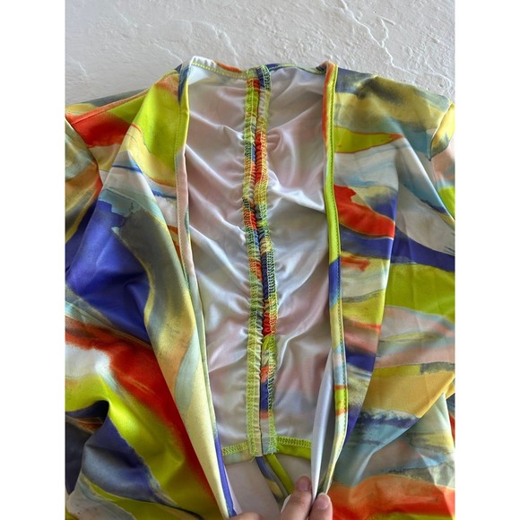 Fashion Nova Multicolor Art Masterpiece Romper - Picture 10 of 12